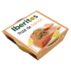 Paté de salmón ahumado IBERITOS 70 gr.