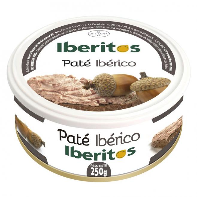 Paté Ibérico, IBERITOS, 700 gr.