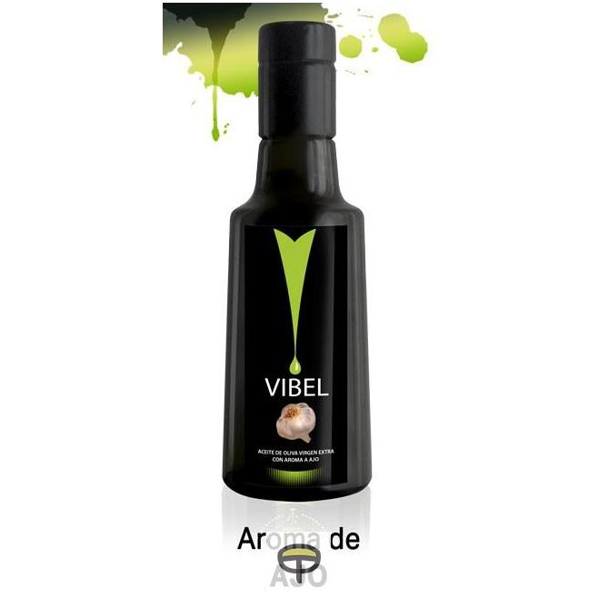 Aceite de oliva virgen extra Ajo VIBEL 250 ml.