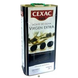 Aceite de oliva virgen extra CEXAC Lata 5L.